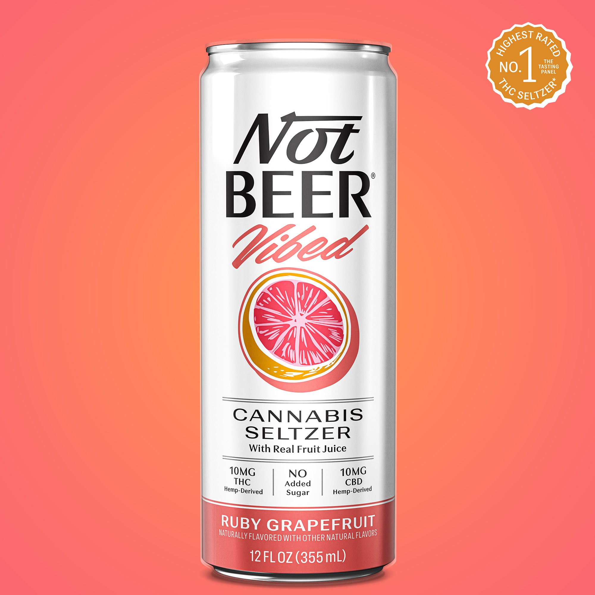 THC Seltzer - Ruby Grapefruit
